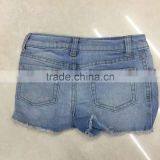 Yiwu Stock Apparel Blue Denim Summer Cotton Kids Shorts thumbnail-5