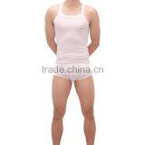 New Arrival 2014 Men Slim Stringer Vest 100% Cotton Square Collar SU15002 thumbnail-5