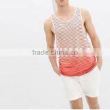 Men's Tank Top, 100% Cotton, New Design for Summer thumbnail-4