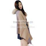 CX-B-P-44E 30% Cashmere 70% Wool Scarf And Shawl Wholesale Women Pashmina Shawls thumbnail-4