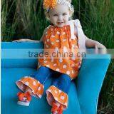 Best Selling New Design Fashion Show Girl Boutique Ruffle Dresses thumbnail-1