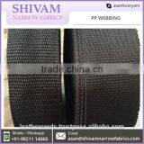 Woven Polypropylene Webbing In Black Color thumbnail-3