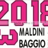 Custom Plastisol Type Soccer Number Heat Transfer Printing For Jerseys With Anti Sublimation thumbnail-6