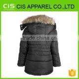 Sports Plain Dyed Kids Nylon Jackets thumbnail-3