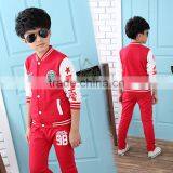 AS-457B Girls Cotton Clothing Sets for Kids Sping Autumn Sports Tracksuits Infant Active Coat+pants Suit Teenager Clothes thumbnail-2