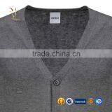 V-Neck Knitted Men Cadign Sweaters New Design Men Cashmere Sweater thumbnail-3