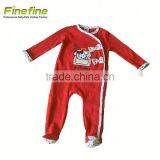 High Cotton Fabric Lace Baby Romper thumbnail-3