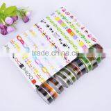 1.5*10m Pattern Waterproof Adhesive Washi Masking Tape for Office Decor . thumbnail-4