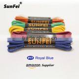 3MM Wide Royal Blue Round Dress Shoes Tipped Waxed Shoelaces Lace Shoe Boot Wax Laces All Sizes Extra Long EBay/Amazon Supplier thumbnail-1