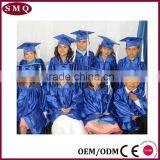 High Quality Graduation Hood Cap and Gowns Blue Graduation Gown thumbnail-2