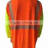 100%polyester High Performance Contrast Color 3M5510 Segmented Reflective Tape Safety T-shirt thumbnail-2