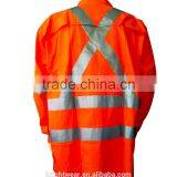 Australia Hi-vis Long Sleeve Cotton Drill Shirts With 3M8906 Reflective Tape thumbnail-2
