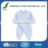 Newborn Baby Cotton Thin Layette Footie Romper 0 - 6 Months thumbnail-1