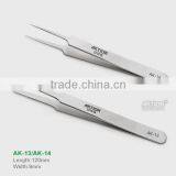 Wholesale Good Quality Stainless Steel Tweezers Straight Tweezers/cruved Tweezers thumbnail-6