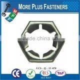 Made in Taiwan Captive Stainless Steel Zinc Plated Hexagonal Self Locking Counter Nuts thumbnail-2