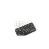 White / Black Portable Ultra Mini Backlit Bluetooth 3.0 Wireless Keyboard With Power Bank