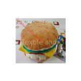 Large Funky Hamburger Soft Toy Pillow , Fashion PP Cotton Decorative Sofa Cushions thumbnail-1