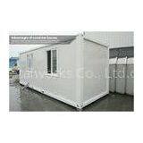 Mobile Modular 20ft Container House / Durable Prefab Tiny Homes Earthquake Resistant