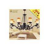 Luxurious Large Metal Pendant Chandelier Light / Modern Candle Chandeliers for Coffee Bar thumbnail-1