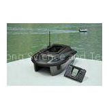 Black Electronic Remote Control Baitboat With GPS, Fish Finder RYH-001D