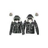 Nice gift-down jacket, 2pcs for lovers,black