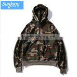 Camouflage Color Long Sleeve Hoodie
