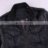 Fashion Diamond Quilted Mens Spring Handsome Biker Leather Jacket thumbnail-5