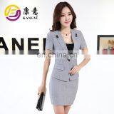 2017 Newly Slim Business Skirt Suits Office Lady Workwear With Short Sleeved thumbnail-1