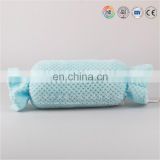 Lovely blue candy shaped plush pillow