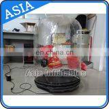 Outdoor Rain Protection / Clear Pvc Inflatable Head Rain Cover For Led Lights thumbnail-1