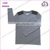 100%cotton Men Clothes Long Sleeve Cotton T-shirt Printing Flag T-shirt thumbnail-1