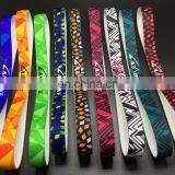 Wholesale custom printed letters running yoga bandanasport silicone antiskid sweat hair band