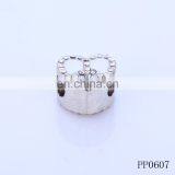 New Product 2014 Crystal Beads Wholesale Enamel Heart Beads