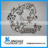 High Quality Flowers Home Decoration Metal Wall Art thumbnail-1