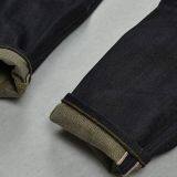 Custom Straight Selvedge Denim Blue Jeans Amazon Hot Sale Motor Denim Pants 20369