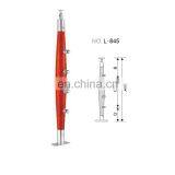 China Inox 304 316 Stainless Steel PVC Wood Staircase Handrail Balustrade,stairs Railing Posts thumbnail-2