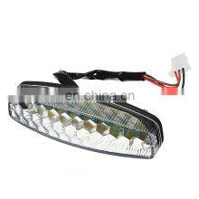 Red LED Motorcycle ATV Rear Tail Brake Light For 50 70 110 125cc ATV Quad Kart TaoTao Sunl Chinese Motorcycle Light thumbnail-2
