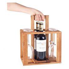 Wine and Glass Caddy Wine Rack thumbnail-1