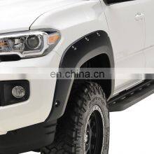 Spedking 2016 2017 2018 2019 2020 2021 Pickup Accessories Textured Pocket Bolt/Rivet Fender Flares Wheel Cover for Toyota Tacoma thumbnail-5