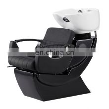 Beauty Salon Hair Wash Basin Shampoo Chair & Sink Bowl Backwash Unit Bed