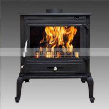European-Style Villas And B&Bs In Rural Areas Cast Iron Free-Standing Real Fire Wood Heating Fireplace thumbnail-3