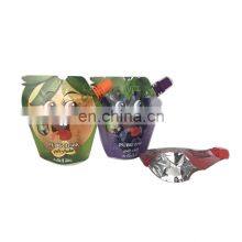 Custom Logo Plastice Coolers Tropical Berry Juice Spout Pouch Stand up Beverage Bags 60ml 80ml 125ml 100ml 150ml 200ml thumbnail-2