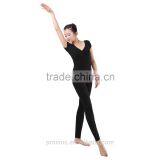 Ballet Short Sleeve Leotards, Latin Panty Spandex Unitards Dance thumbnail-3