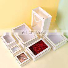 Hot Sell Manufacturer Customized Small Box Eco Friendly Biodegradable Kraft Paper Window Socks Stocking Packing Box Swaddle Wrap thumbnail-3