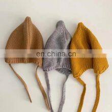 Hot Sale Crochet Knitted Newborn Baby Toddler Winter Autumn Unisex Bonnet Beanie Hat Vietnam Supplier Cheap Wholesale thumbnail-2