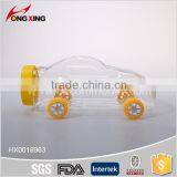 Small Cute Clear Plastic Bottles in Toy Shaped for Candy thumbnail-1