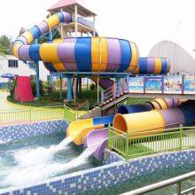 Outdoor Swimming Pool Water Slide Large Outdoor Slide Children's Water Park Water Village Entertainment and Amusement Facilities thumbnail-4