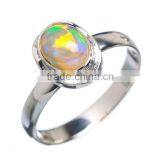 ETHOPIAN OPAL RING 925 SOLID STERLING,SILVER EXPORTER,STERLING SILVER JEWELRY,SILVER RING,WHOLESALE SILVER JEWELRY