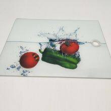 Household Kitten Tempered Glass Chopping Board thumbnail-3