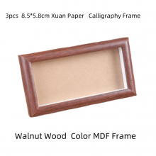 Min 3 Pcs Xuan Paper Art Paper Hard Silk Art Paper Painting Frame Artcrafts Calligraphy Artworks thumbnail-3
